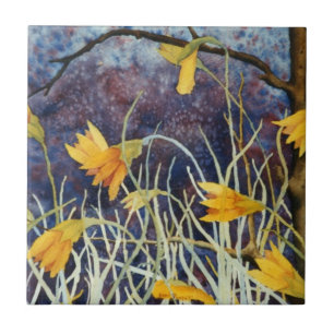 "Big Ditch Lilly" Kitchen Garden Keramik Tile Fliese