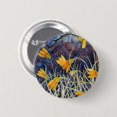 "Big Ditch Lily #1" - Blumenschaltfläche Button (Vorne & Hinten)