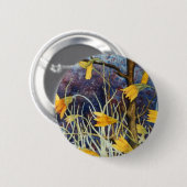 "Big Ditch Lily #2" - Blumenschaltfläche Button (Vorne & Hinten)