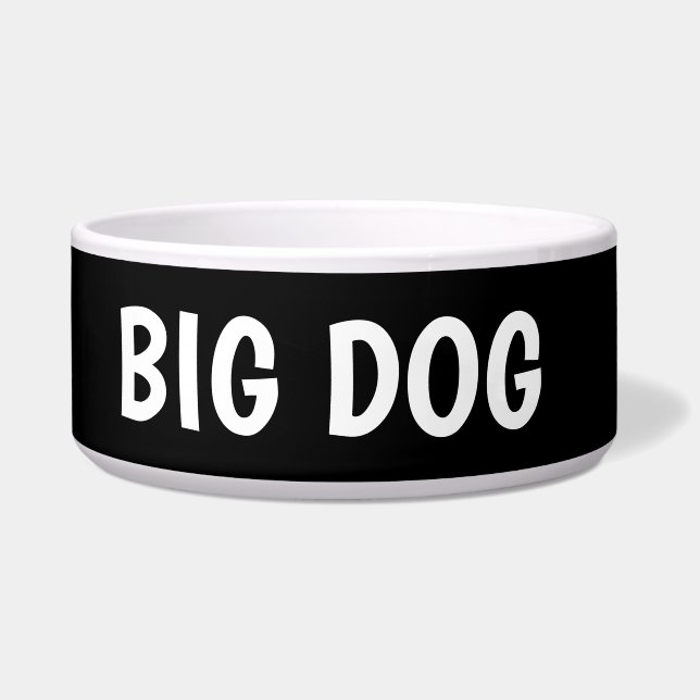 BIG DOG DOG BOWL NAPF (Vorderseite)