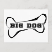 Big Dog Postkarte (Vorderseite)