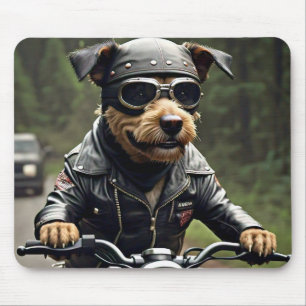 Big Dog Riding Motorrad Maus Pad Mousepad