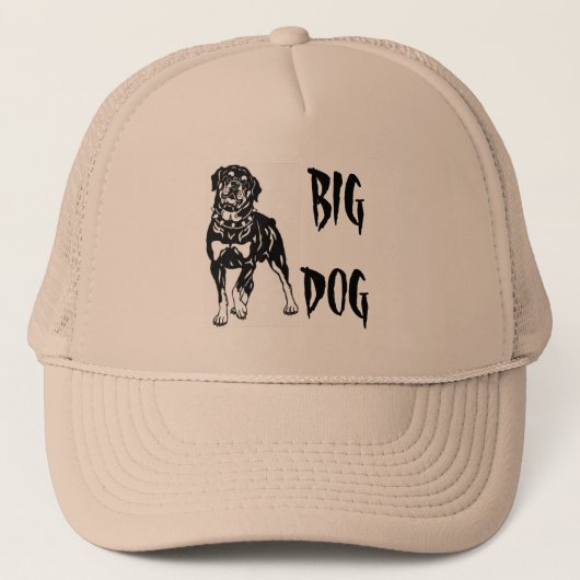 Big Dog Trucker Hat Truckerkappe (Vorderseite)
