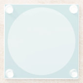 Big Dot weiß transparent + Ihr Backg. Ideen Glasuntersetzer (Rückseite)