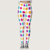 Big Dots Spaß! -Leggings Leggings (Vorderseite)