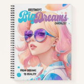 Big Dreams Goal Setting Notebook Notizblock (Vorderseite)