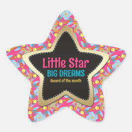 Big Dreams of the Month Star Sticker