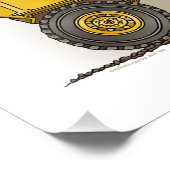 Big Dump Truck Fotodruck (Ecke)