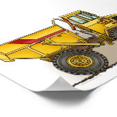 Big Dump Truck Poster (Ecke)