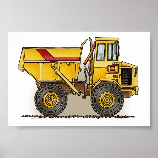 Big Dump Truck Poster (Vorne)