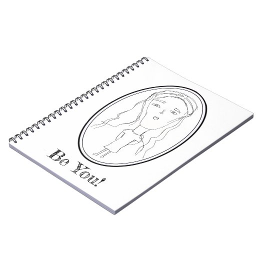 Big Ead Face (Corabelle) Notizblock (Linke Seite)