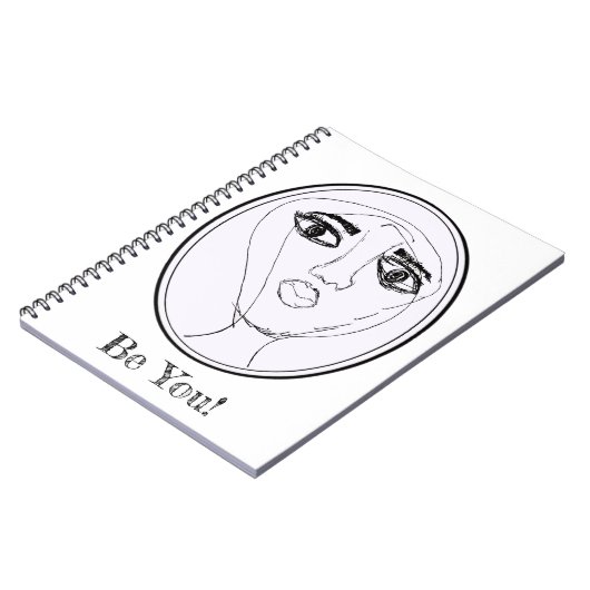 Big Ead Face (Lottie) Notizblock (Linke Seite)