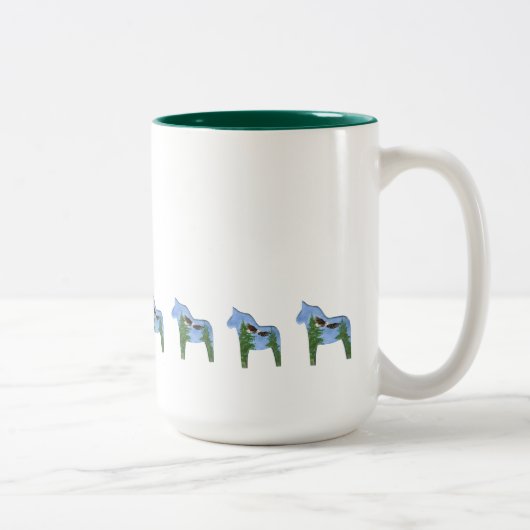 Big Eagle Dala Horse Tasse (Rechts)