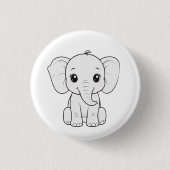 Big Ears, Bigger Heart Button (Vorderseite)