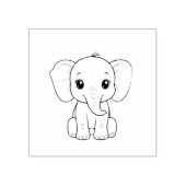 Big Ears, Bigger Heart Gummistempel (Prägung)