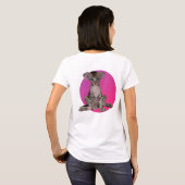 Big Ears Kitty T-Shirt (Schwarz voll)