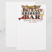Big-Easy-Bar- Briefpapier (Vorne/Hinten)