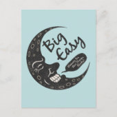 Big Easy Crescent Postkarte (Vorderseite)