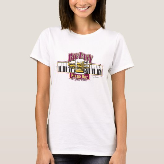 BIG-EASY-Piano-BAR- T-Shirt (Vorderseite)