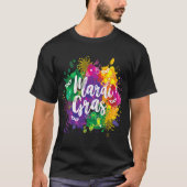 Big Easy Vibes Mardi Gras Fat Tuesday New Orleans T-Shirt (Vorderseite)