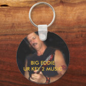 BIG EDDIE UNSERE KEY 2 MUSIC SCHLÜSSELANHÄNGER (Vorderseite)