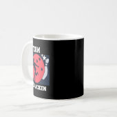 Big Ern Mccracken Funny King Button Bowling T Shir Kaffeetasse (Vorderseite Links)