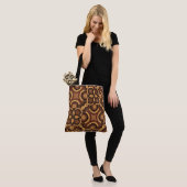 Big Ethnic Geometric Tote Bag Tasche (Am Model)