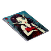 Big Eye Fairy und Ladybug Notebook Notizblock (Rechte Seite)