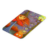 Big Eye Halloween Hexenmagie Pumpkin Luna Moths Magnet (Linke Seite)