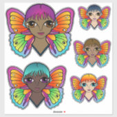 Big Eyes Aufkleber (Blatt)