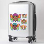 Big Eyes Aufkleber (Koffer)