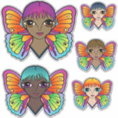 Big Eyes Aufkleber (Vorderseite)