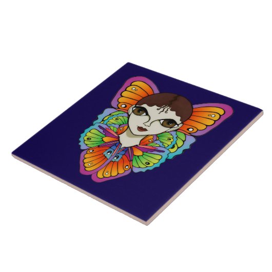 Big Eyes & Butterfells Design Fliese (Seite)