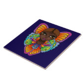 Big Eyes & Butterfells Design Fliese (Seite)