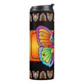 Big Eyes & Butterfly Flügel Thermosbecher (Nach links gedreht)