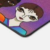 Big Eyes Design Schreibtischunterlage (Ecke)