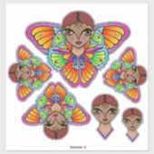 Big Eyes Sticker (Blatt)