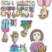 Big Eyes Sticker (Vorderseite)