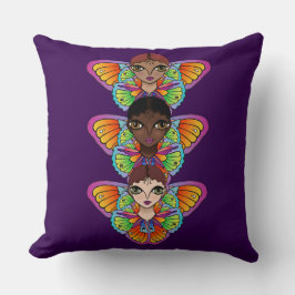 Big Eyes Sticker Kissen