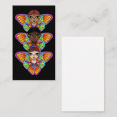 Big Eyes Sticker Visitenkarte (Vorne/Hinten)