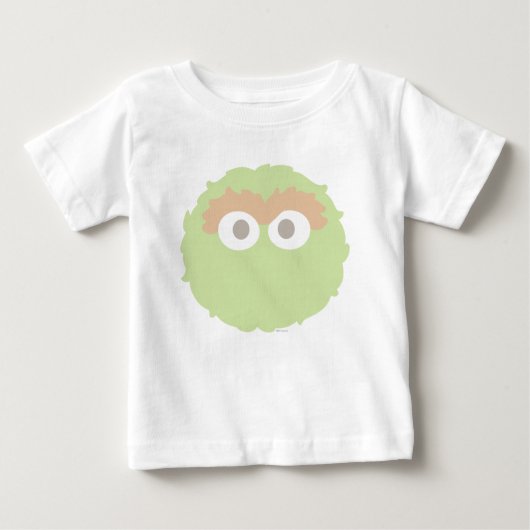 Big Face Baby Oscar der Grouch Baby T-shirt (Vorderseite)