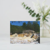 Big Falls Postcard Postkarte (Stehend Vorderseite)