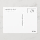 Big Falls Postcard Postkarte (Rückseite)