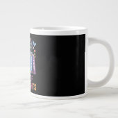 Big Fan Of Human Rights Jumbo-Tasse (Rechts)