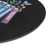 Big Fan Of Human Rights  Schneidebrett (Ecke)