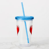 Big Fat Glossar Herzform Acryltrinkbecher (Links)