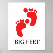 Big Feet Poster (Vorne)