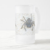 Big Female Huntsman Spider, Mattglas Bierglas (VorderseiteRechts)