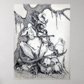 "BIG FETT DEVIL FIDLIN" POSTER (Vorne)