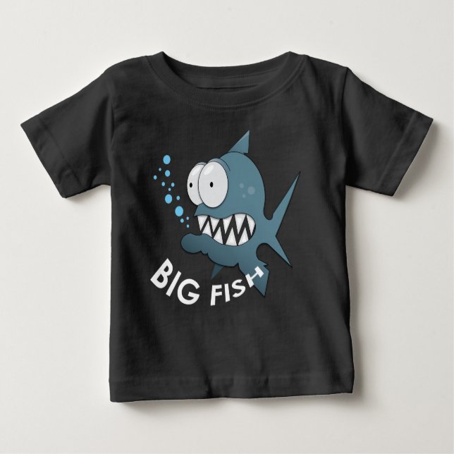 Big Fish - Baby Fine Jersey T - Shirt (Vorderseite)